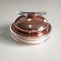 excellent quality with best market service flat tapered best sale makeup container/noni face cream jar