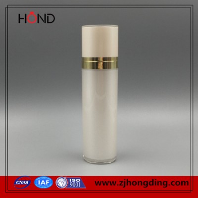 wholesale white bottle plastic acrylic pump bottle /50ml acrylic bottle /plastic lotion bottle