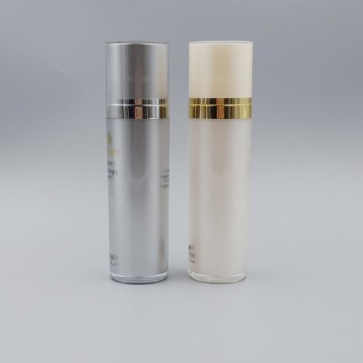 plastic cosmetic serum bottle luxury pmma