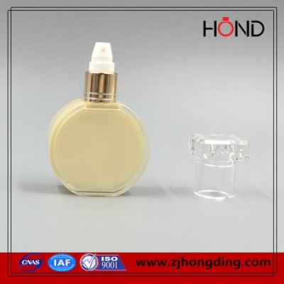 high technology plastic bottle silk screen perfume use and personal care industrial use containers cosmetic